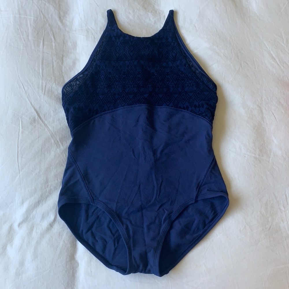 Ivivva by lululemon blue dance leotard size 14